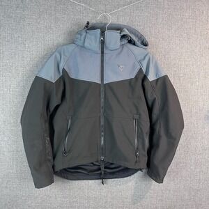 Dainese Motorcycle Riding Jacket Waterproof Hooded Men's Grey‎ Black